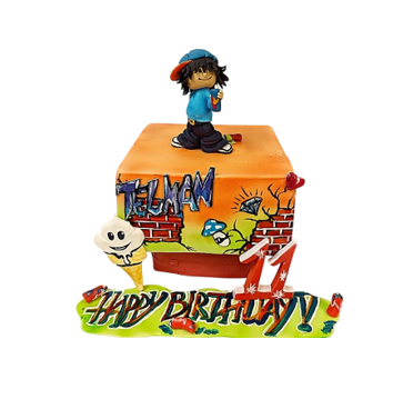 Торт заказной Брейк данс