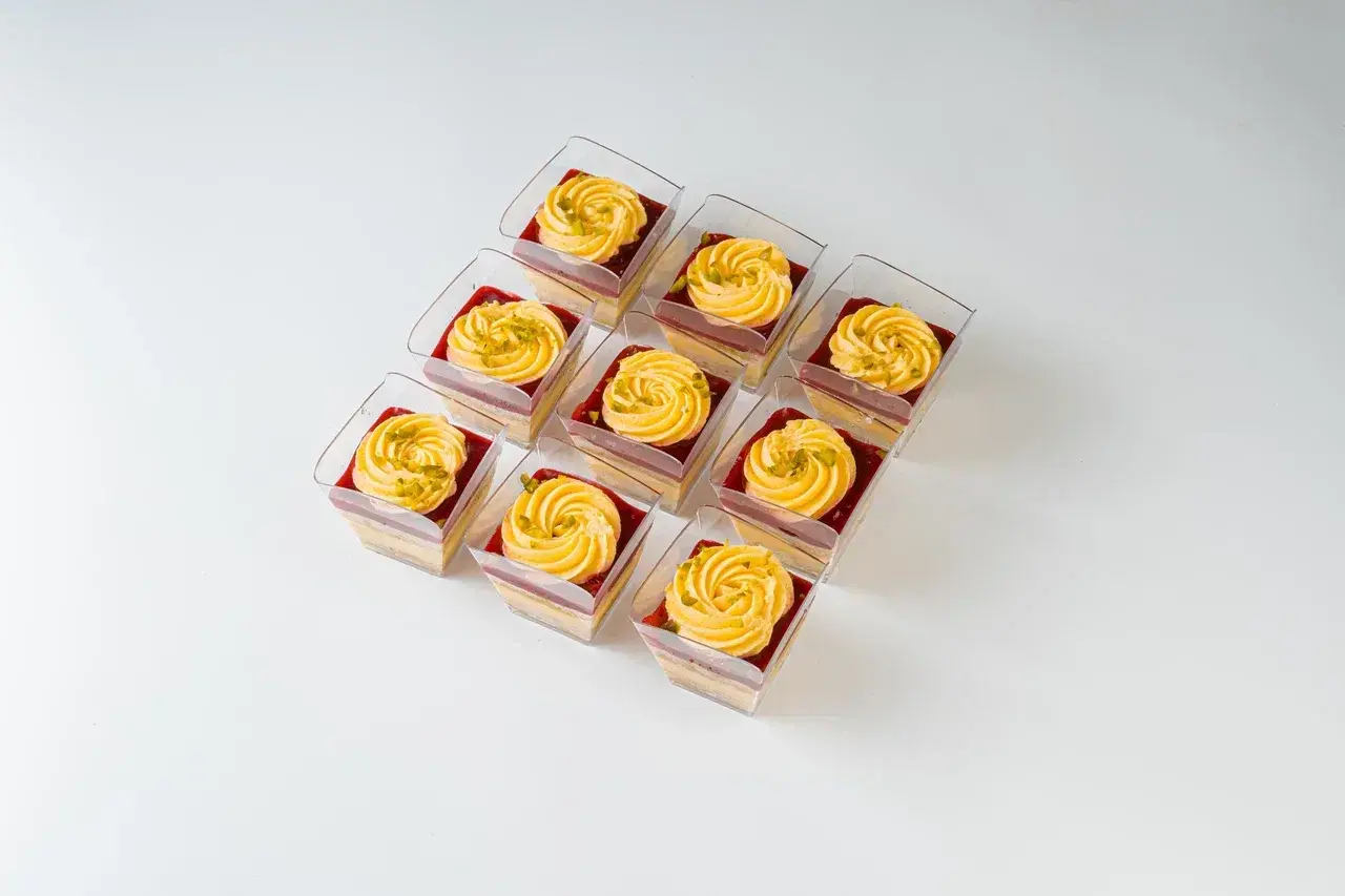 Набор стаканчиков с сыром Чеддер (9 шт)