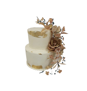 Торт заказной двухъярусный №4