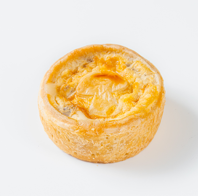 Киш с лисичками